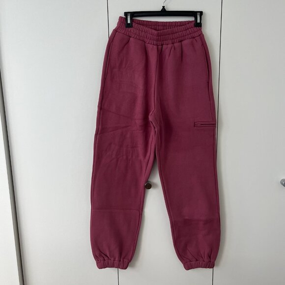 COMFRT Airplane Mode Travel Sweatpants | BERRY S - Picture 3 of 7